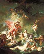 The Setting of The Sun, Francois Boucher